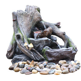 Porcellana Fontane della roccia del palo dell'insenatura S00254 # del SACCO per il giardino/patio fornitore
